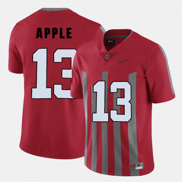 Ohio State Buckeyes Eli Apple Men's #13 Red College Football Jersey 2404ZMKG8